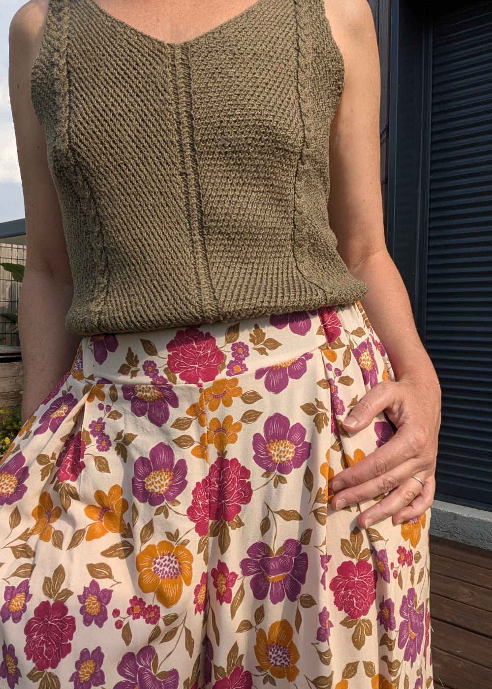 Le pantalon / short CHALAZZO - Patron et tuto pantalon large taille élastique