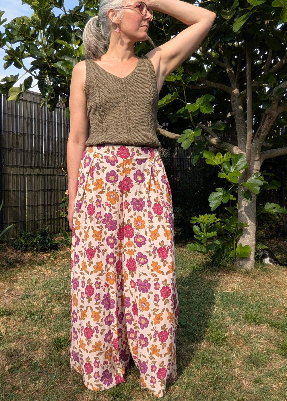 Le pantalon / short CHALAZZO - Patron et tuto pantalon large taille élastique