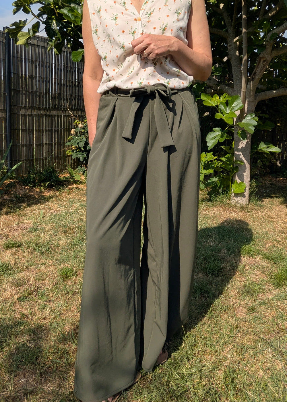 Le pantalon / short CHALAZZO - Patron et tuto pantalon large taille élastique