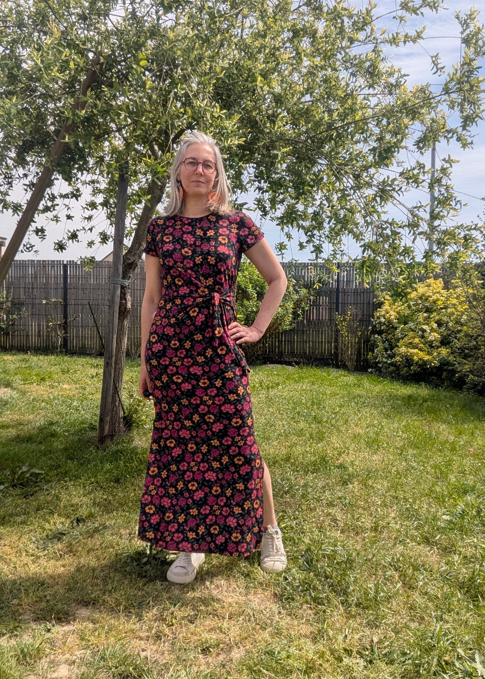 La Robe / Top Chamantha - Patron et tuto robe jersey nouée - La Robe du Chat
