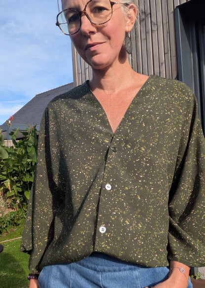 La veste / chemise Kimono CHAKURA - Patron et tuto kimono facile