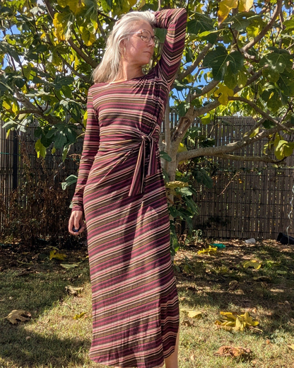 Jersey de Viscose VELVET STRIPES - Lise Tailor Lise Tailor