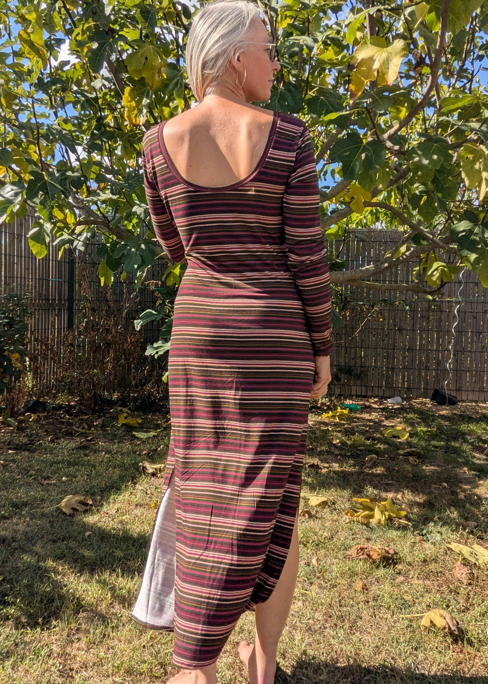 La robe / top CHAMANTHA - Patron et tuto robe jersey nouée La Robe du Chat