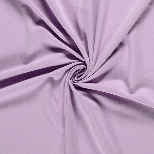 French terry sweat léger - Lavande - OEKO-TEX La Robe du Chat