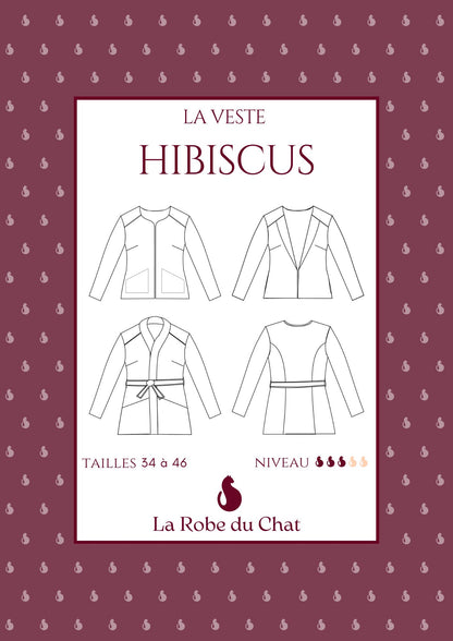 The HIBISCUS women’s jacket pattern