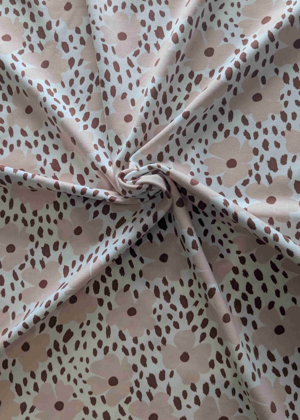 Jersey de coton - Saumon Sauvage - La Robe du Chat