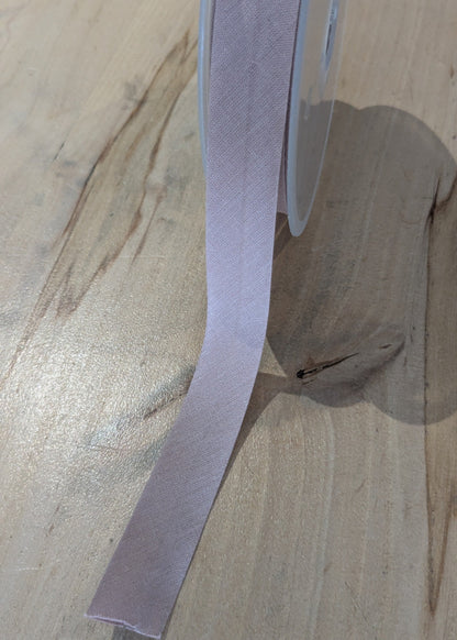 Biais coton beige (n°69) - 40/20 fini cousu fait 10 mm
