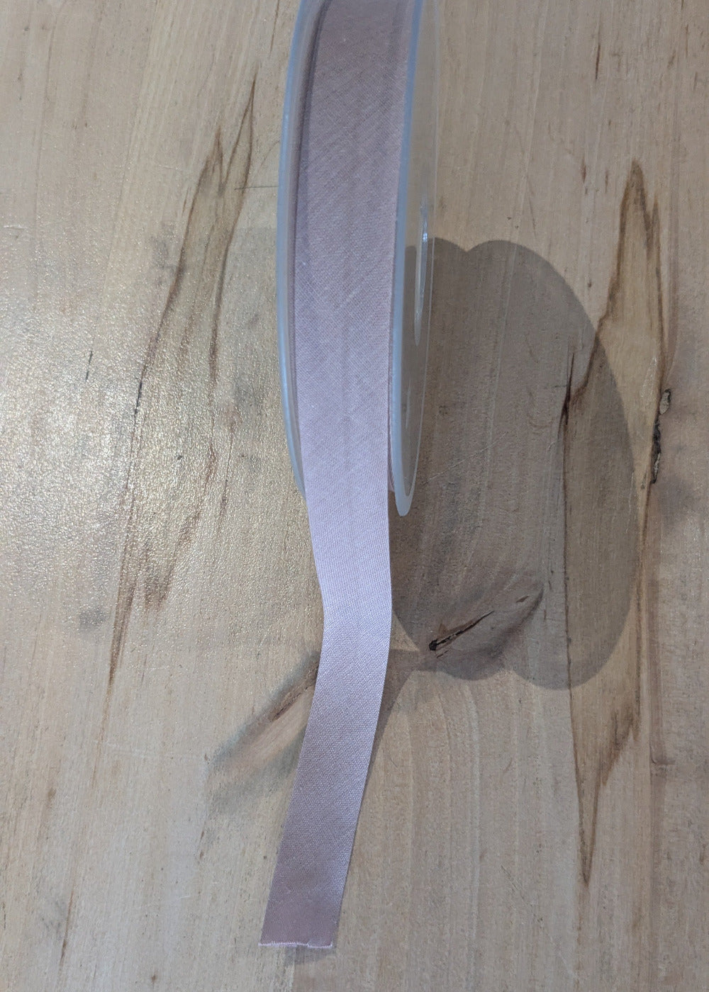 Biais coton beige (n°69) - 40/20 fini cousu fait 10 mm