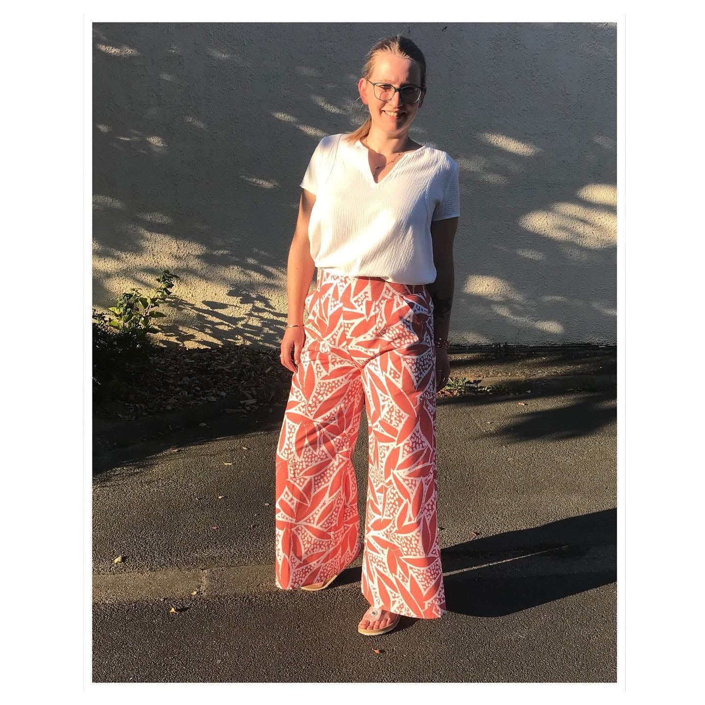 CHAPLIN - Patron et tuto pantalon taille haute et short - La Robe du Chat