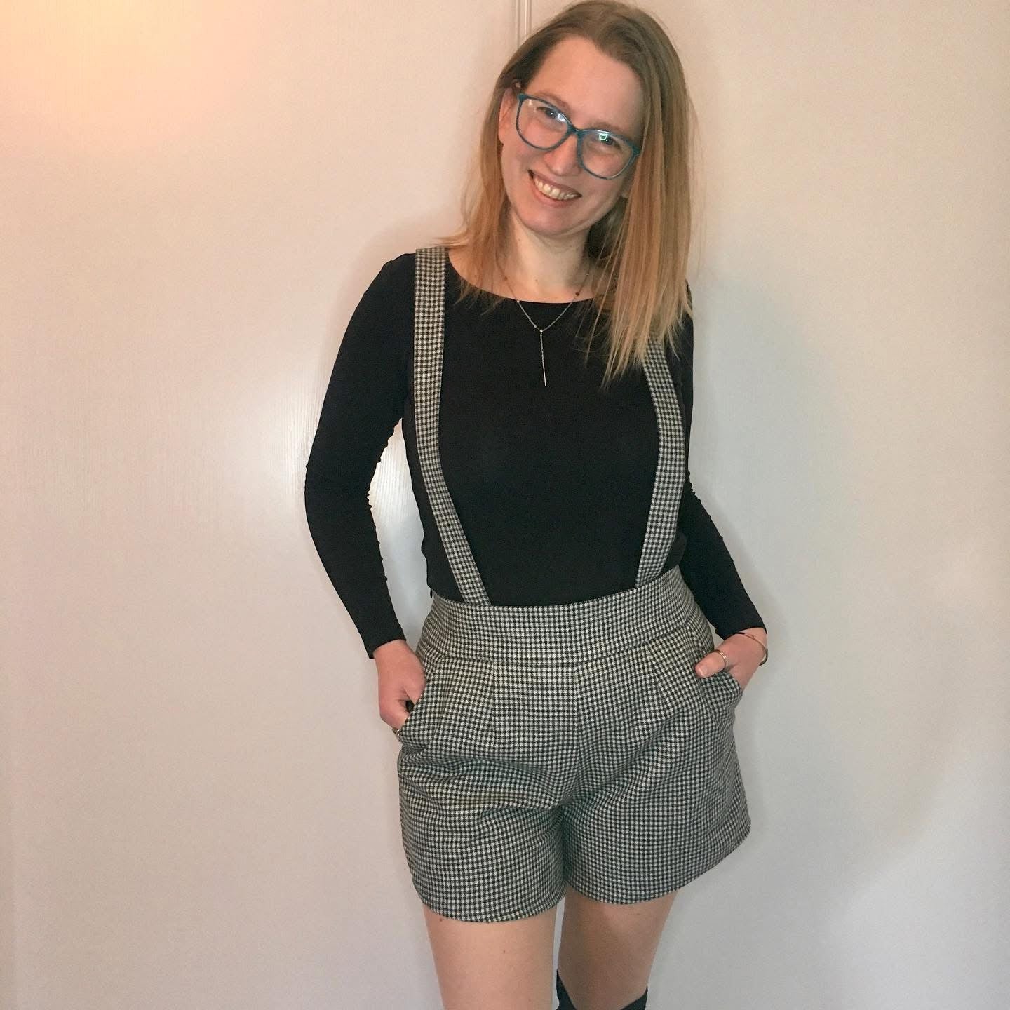 CHAPLIN - Patron et tuto pantalon taille haute et short - La Robe du Chat