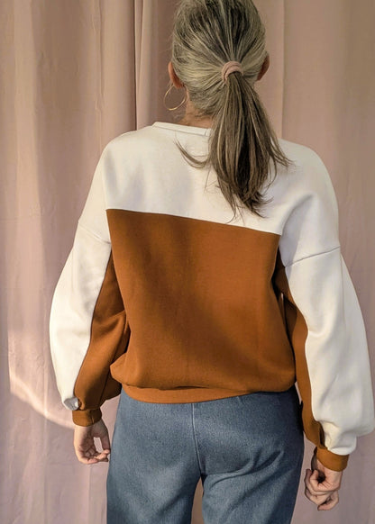 Le sweat Chalut - Patron et tuto sweat - La Robe du Chat