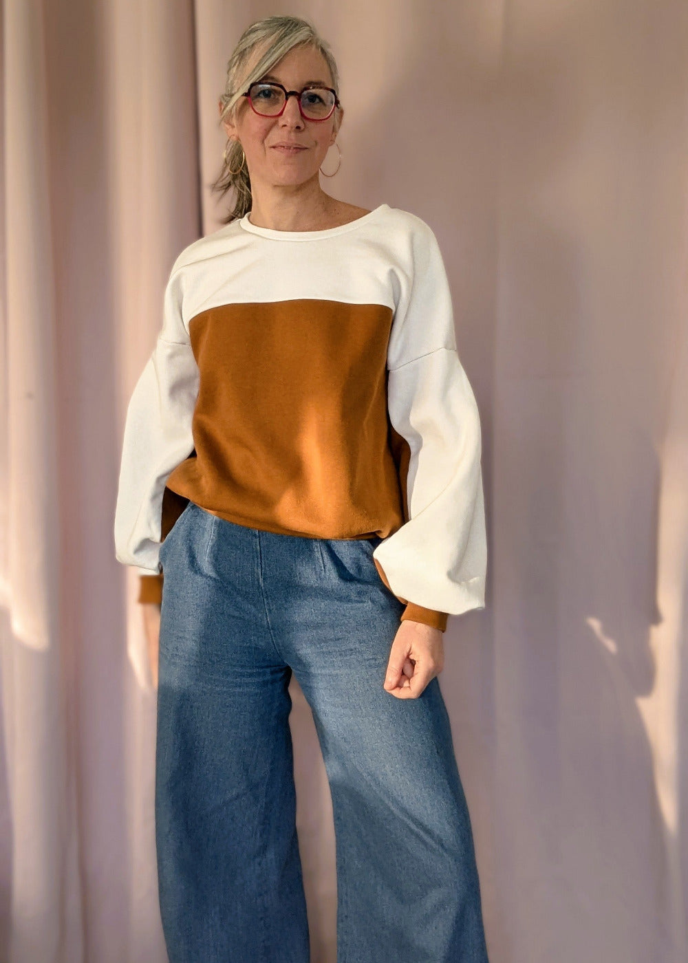 Le sweat Chalut - Patron et tuto sweat - La Robe du Chat