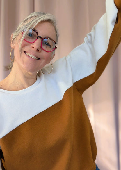 Le sweat Chalut - Patron et tuto sweat - La Robe du Chat