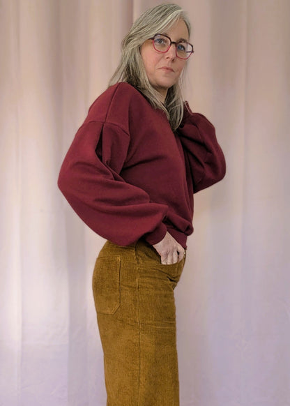 Le sweat Chalut - Patron et tuto sweat - La Robe du Chat