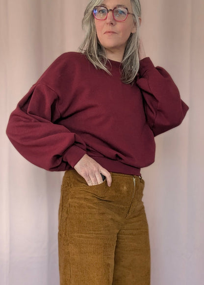 Le sweat Chalut - Patron et tuto sweat - La Robe du Chat