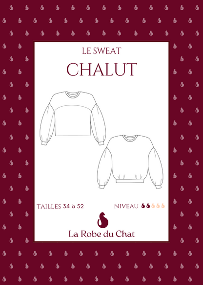 Le sweat Chalut - Patron et tuto sweat - La Robe du Chat