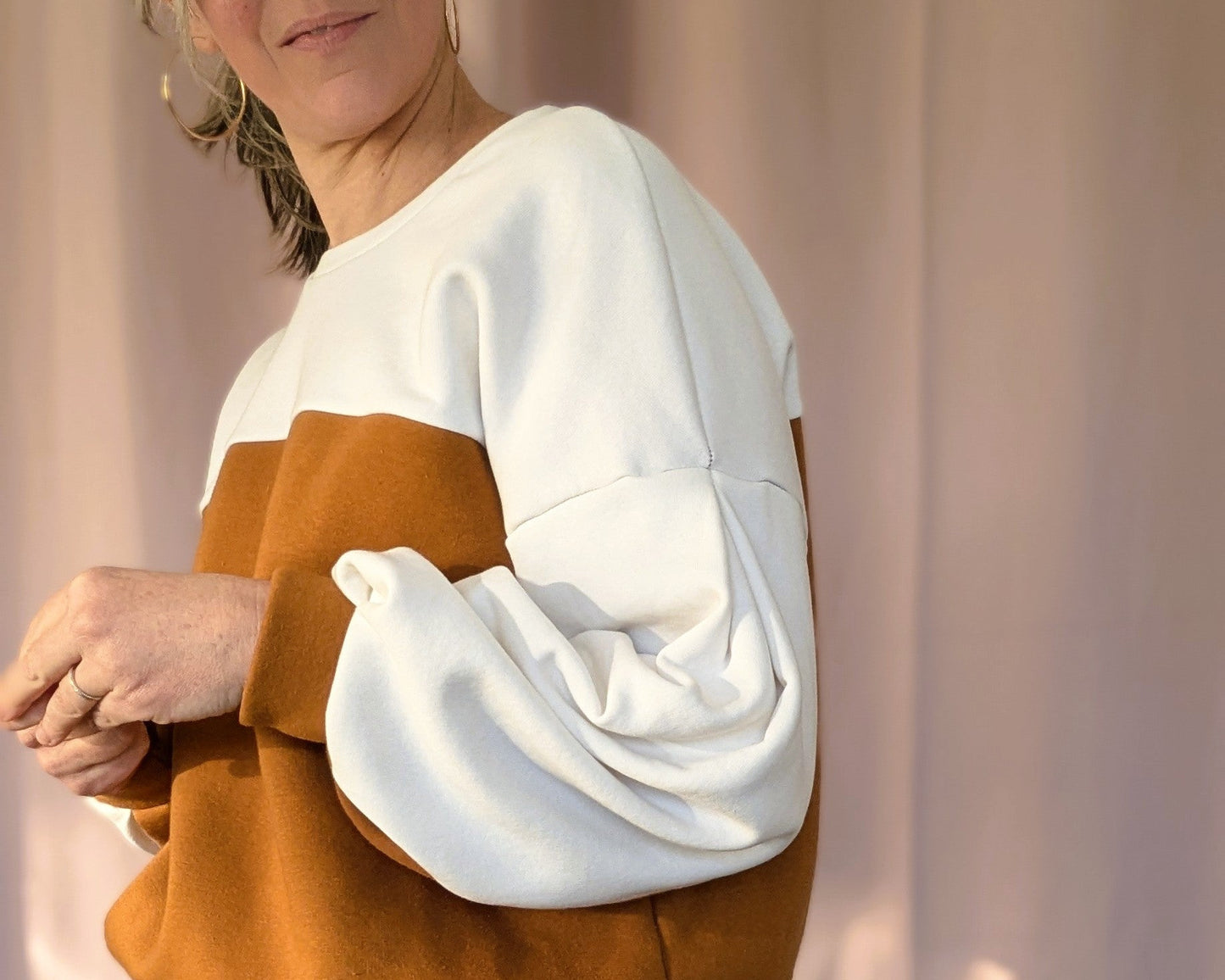Sweat Chalut - tuto et patron sweat - La Robe du Chat