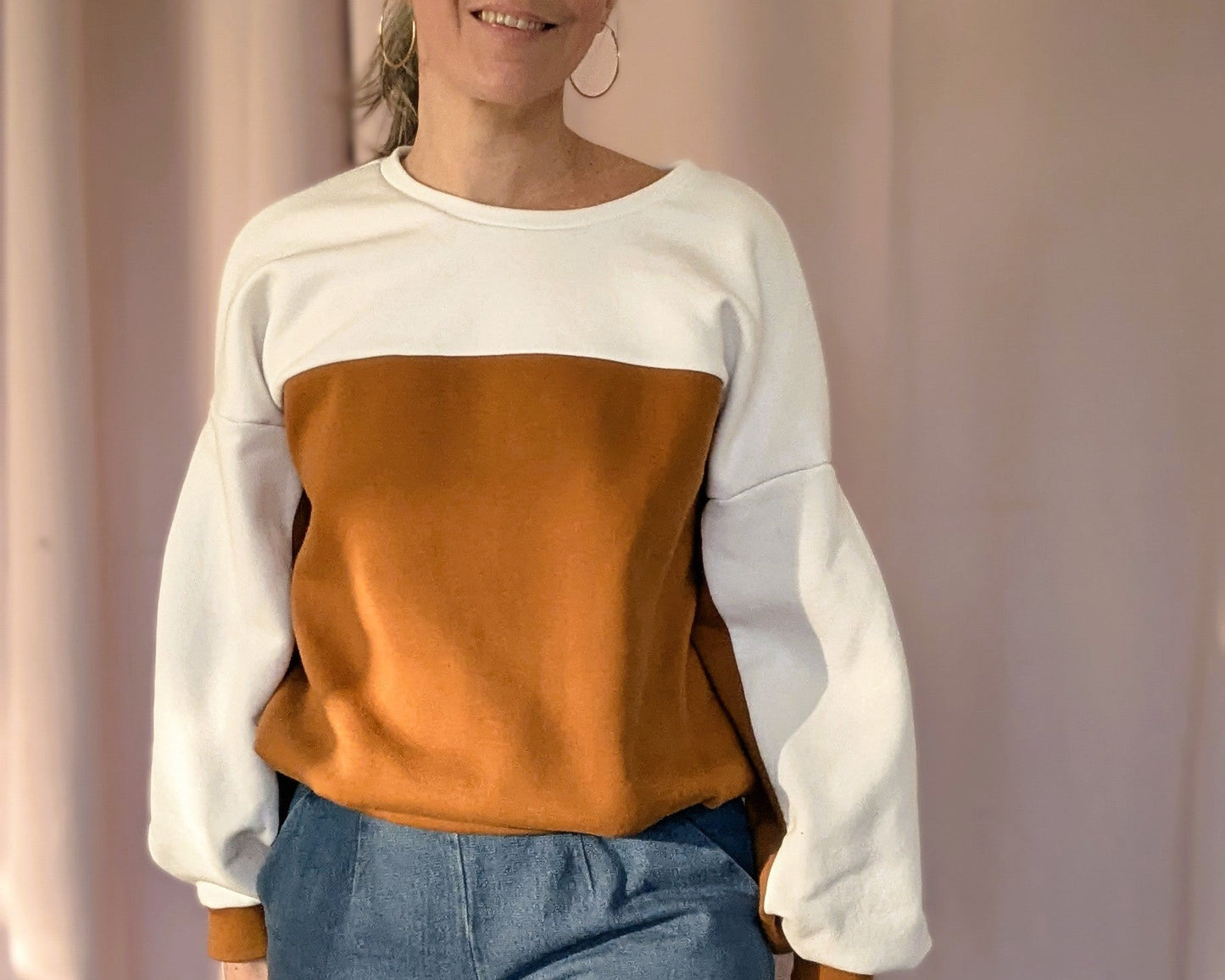 Sweat Chalut - tuto et patron sweat - La Robe du Chat
