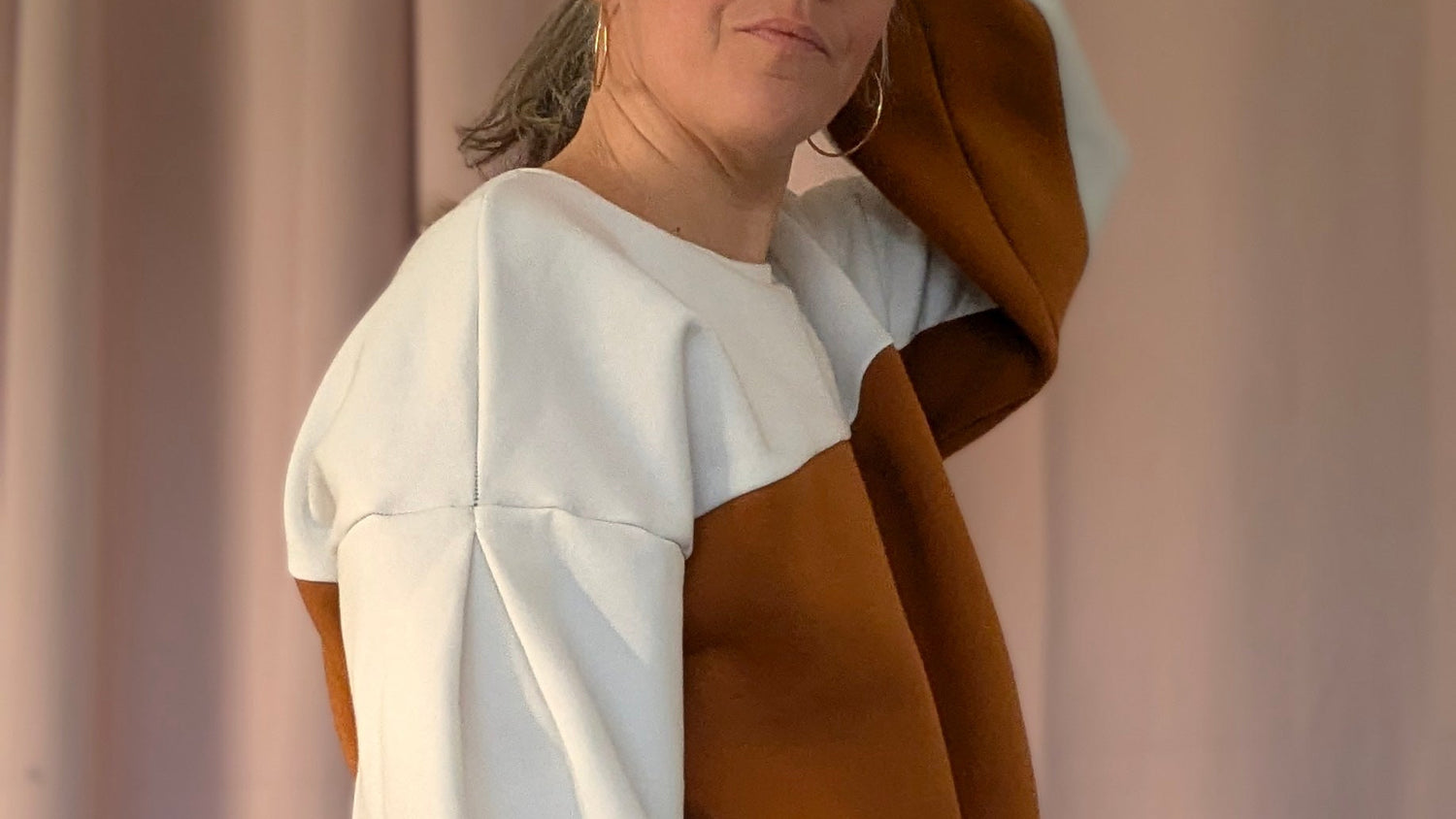 Sweat Chalut - tuto et patron sweat - La Robe du Chat