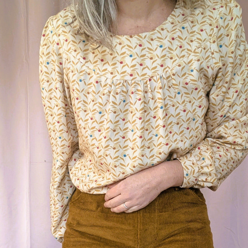 CHATAIGNE - Patron et tuto blouse et robe femme - La Robe du Chat