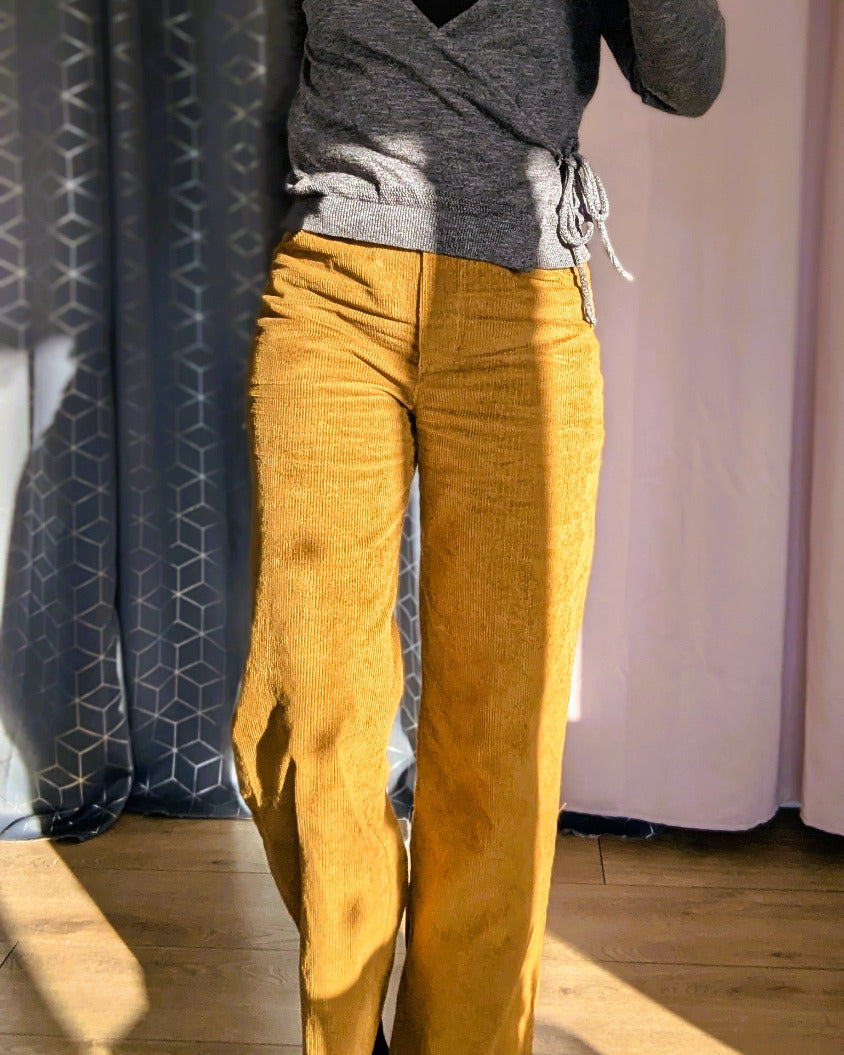 Le Pantalon/short Charmant - Patron et tuto pantalon jeans La Robe du Chat