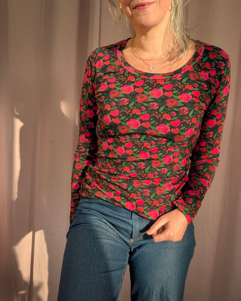 Le top Charade - Patron PDF et tuto gratuit - La Robe du Chat