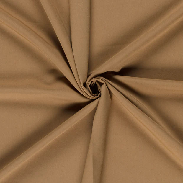 Gabardine de viscose légère et souple – Camel - La Robe du Chat