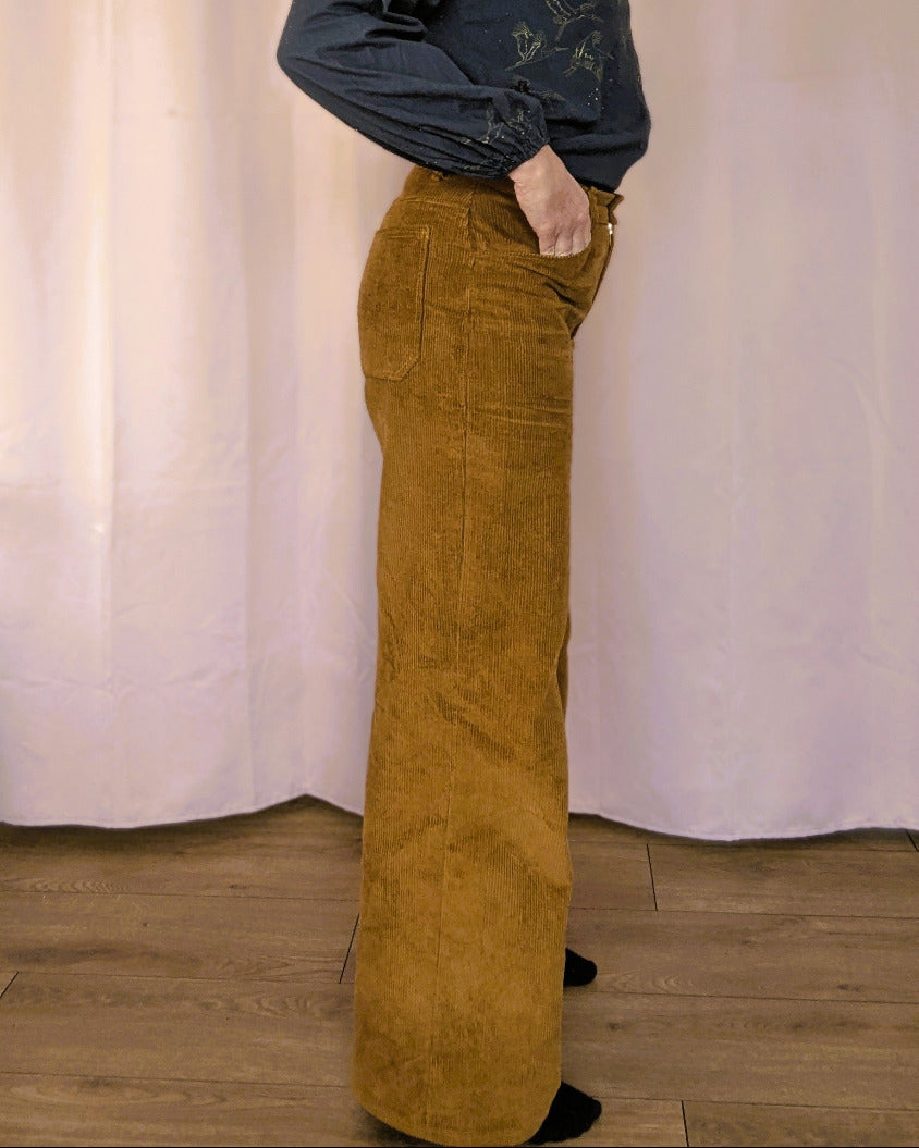 Le Pantalon/short Charmant - Patron et tuto pantalon jeans La Robe du Chat