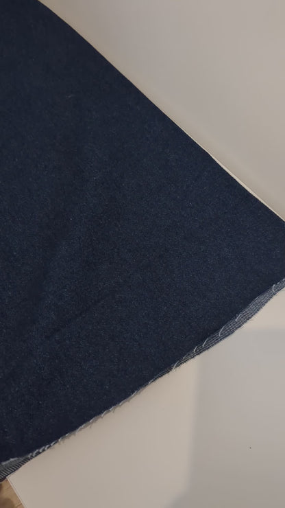 Tissu Jeans 100% coton - Bleu foncé (denim)