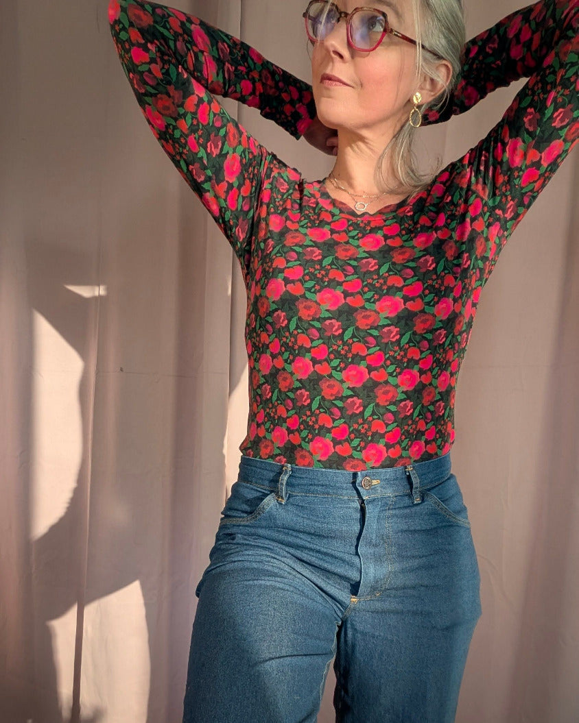 Le top Charade - Patron PDF et tuto gratuit - La Robe du Chat